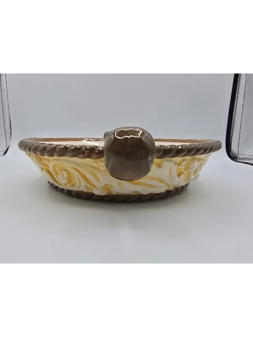 Vintage Amscan Home Harvest Pie Dish Wall Hanging Serving Dish 12